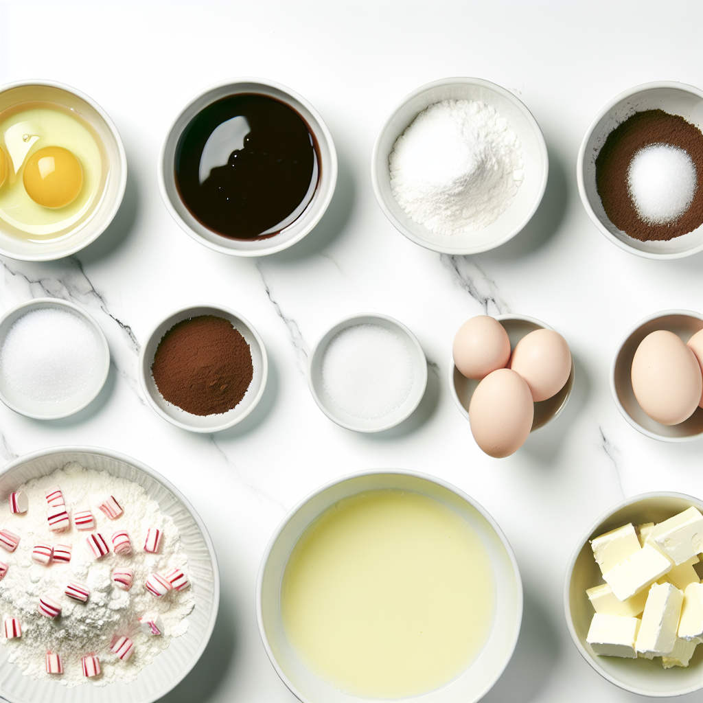 Peppermint Brownies Recipe - Recipe Image