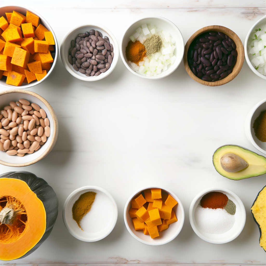 Vegan Pumpkin Chili with Black Beans Recipe - Recipe Image