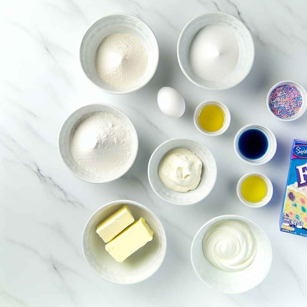 Funfetti Cake Mix Unicorn Bars Recipe - Recipe Image