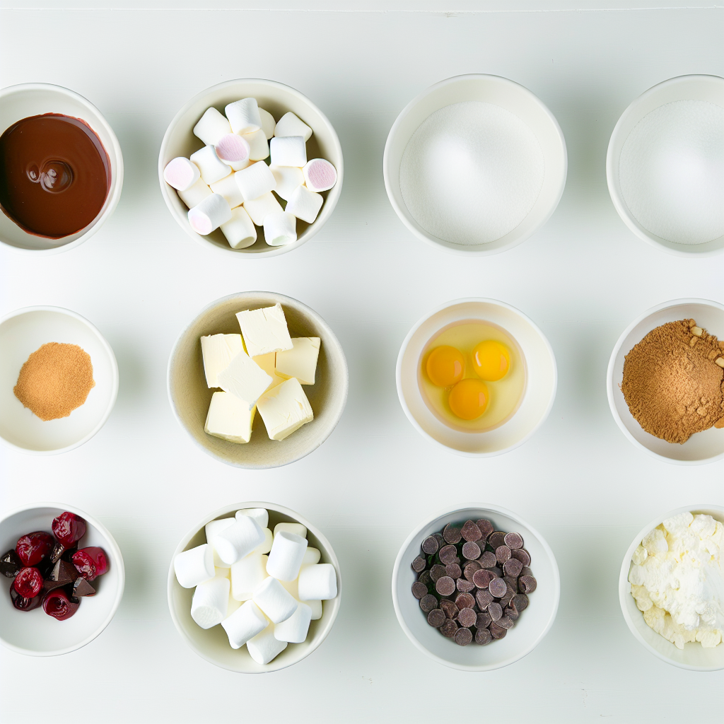 Delicious Cherry Marshmallow Fudge Bars Recipe - Recipe Image