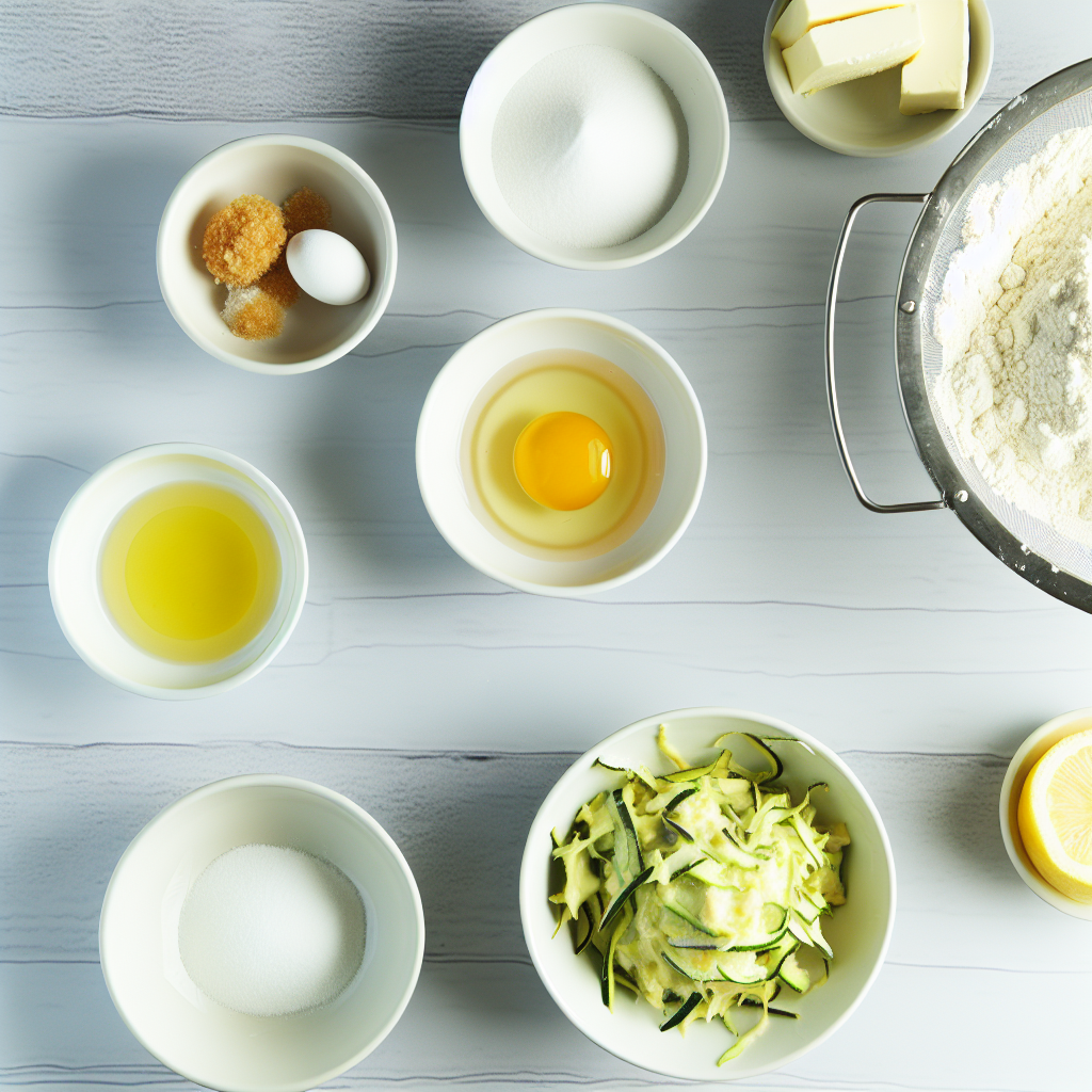 Easy Lemon Zucchini Cream Cheese Muffins Recipe - Recipe Image