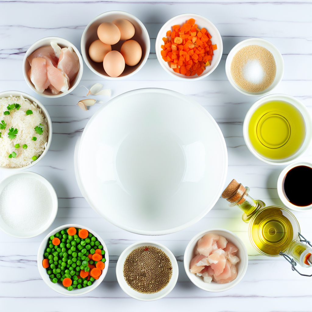 High Protein Crispy Garlic Chicken Fried Rice (Quick & Flavorful!) Recipe - Recipe Image