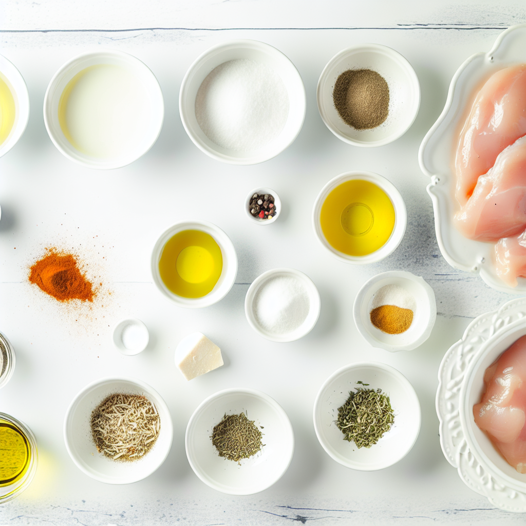 Baked Caesar Chicken With Creamy Parmesan Sauce Recipe - Recipe Image