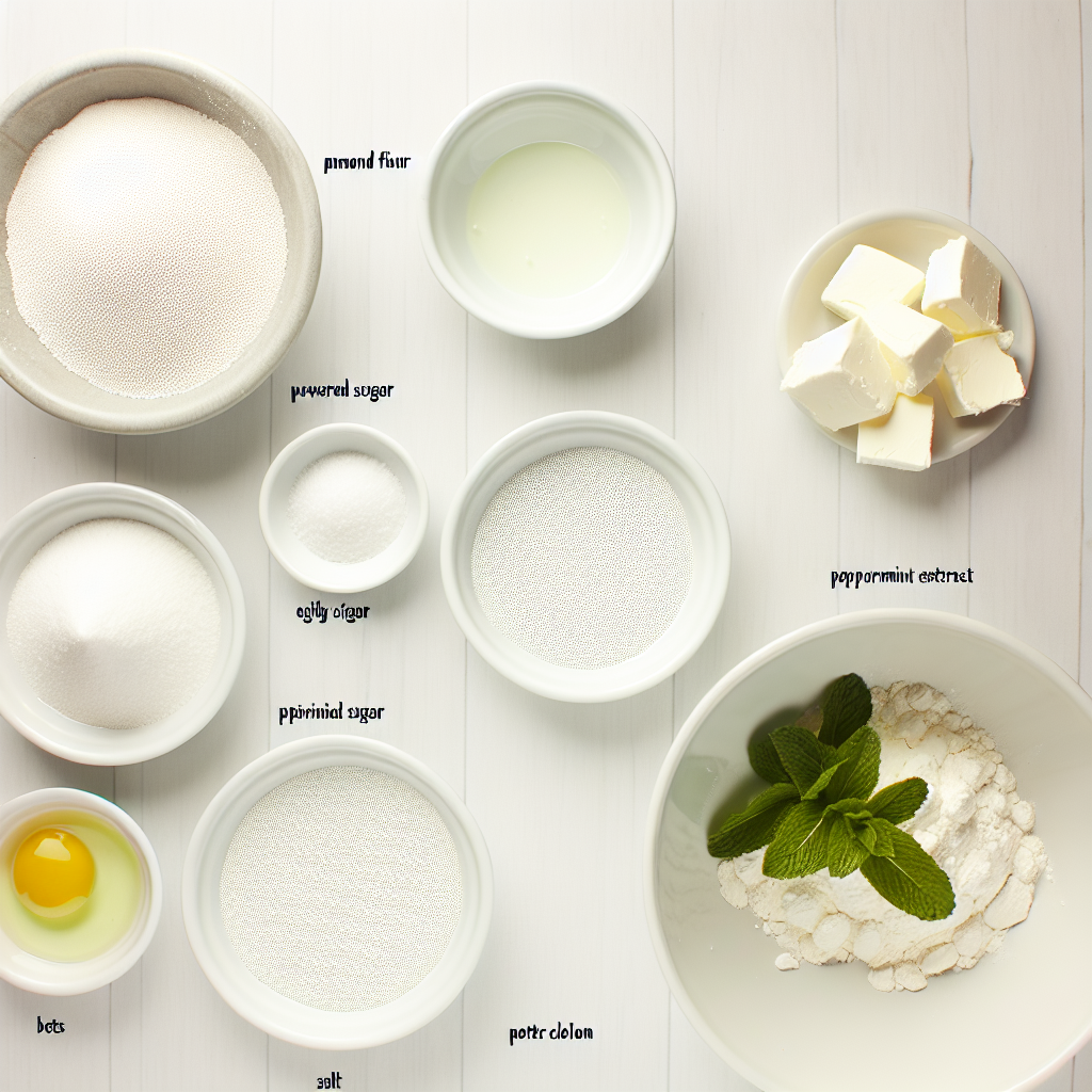 Peppermint Macarons Recipe - Recipe Image