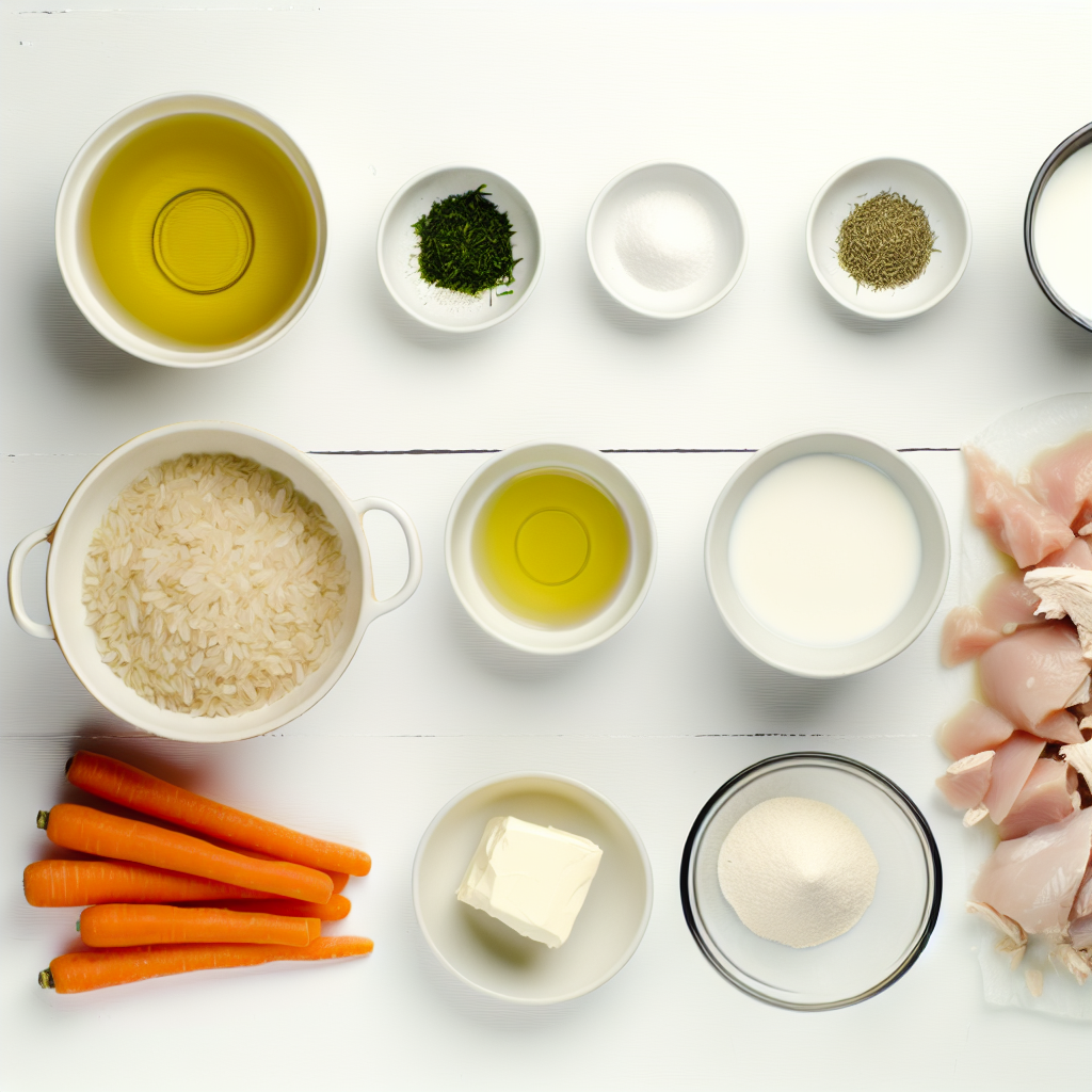 Creamy Chicken and Rice Soup Recipe - Recipe Image