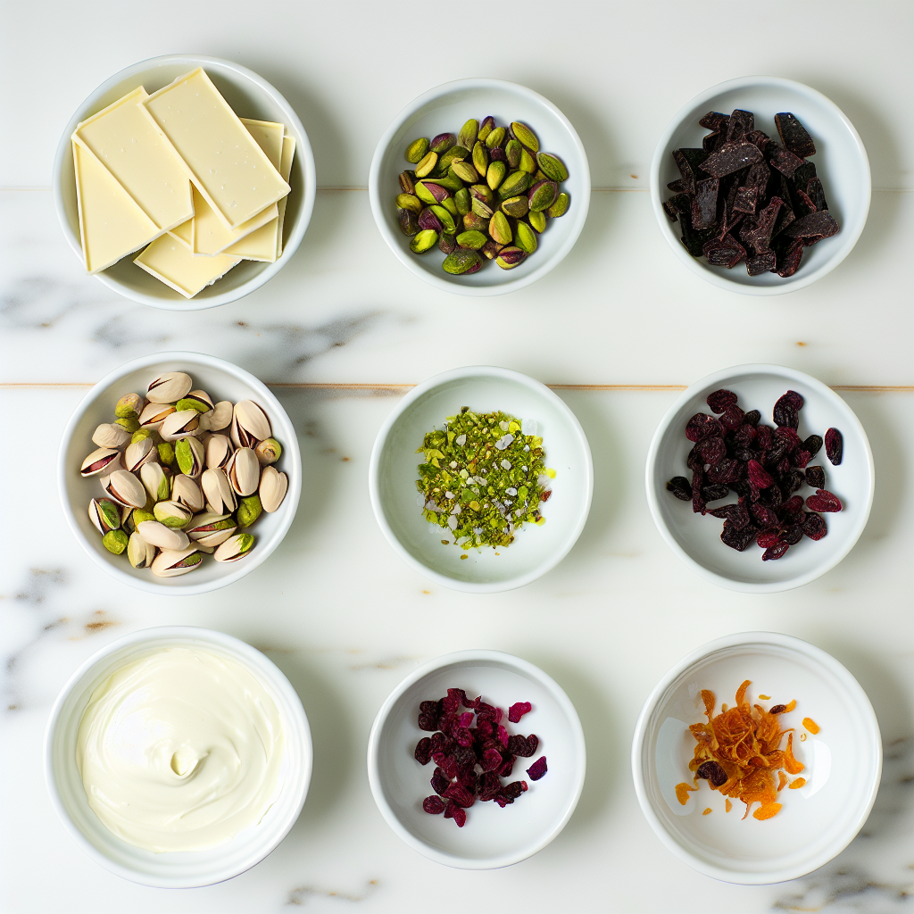Pistachio Chocolate Bark with Cranberries and Sea Salt Recipe - Recipe Image