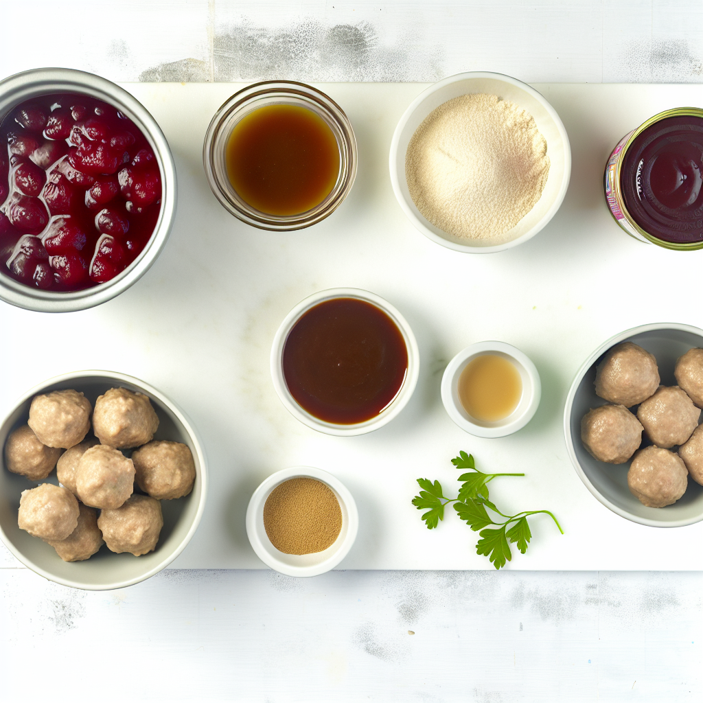 Crock Pot Cranberry Sauce Meatballs Recipe - Recipe Image