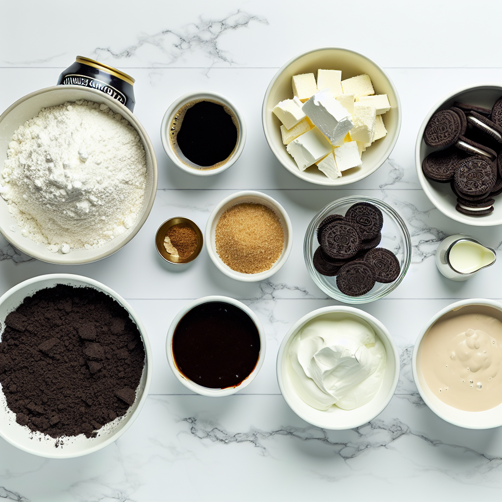 Guinness Chocolate Cheesecake Recipe - Recipe Image