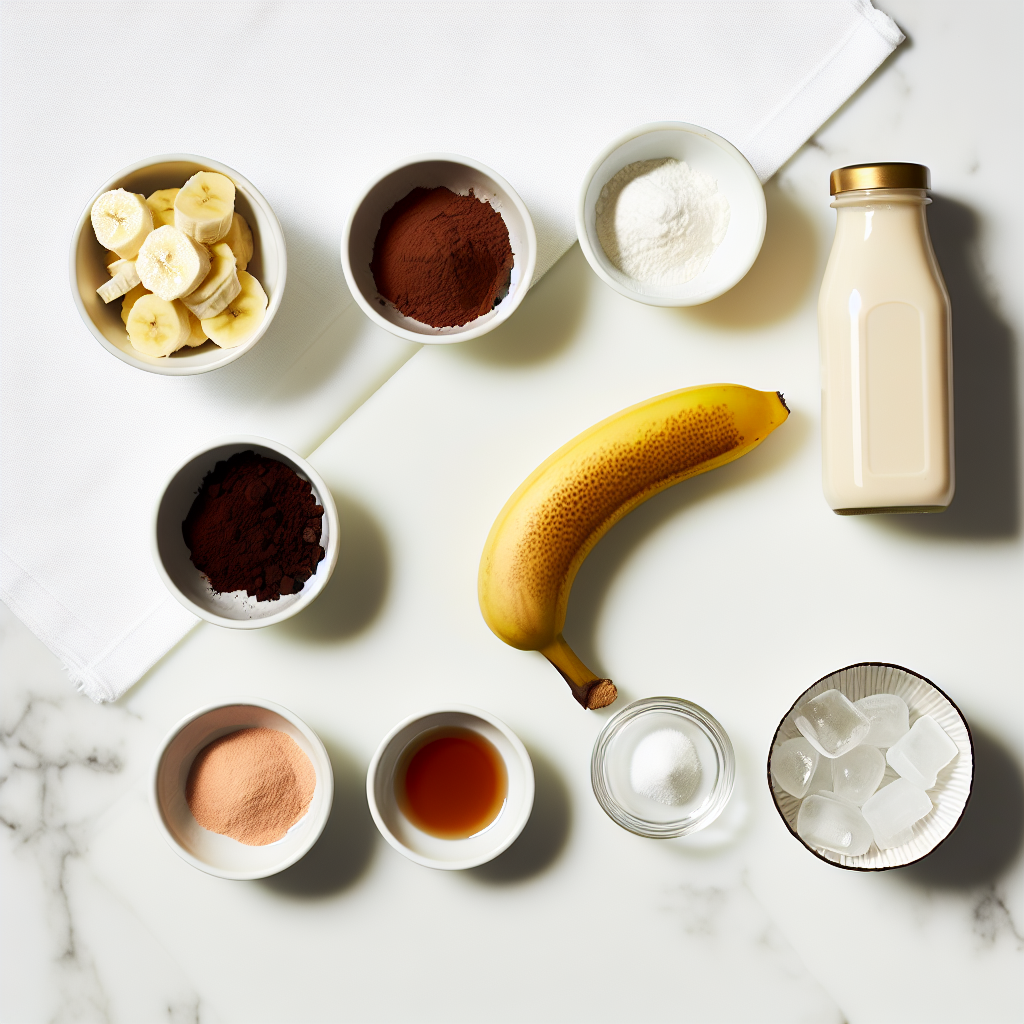 Healthy Chocolate Collagen Smoothie Recipe - Recipe Image