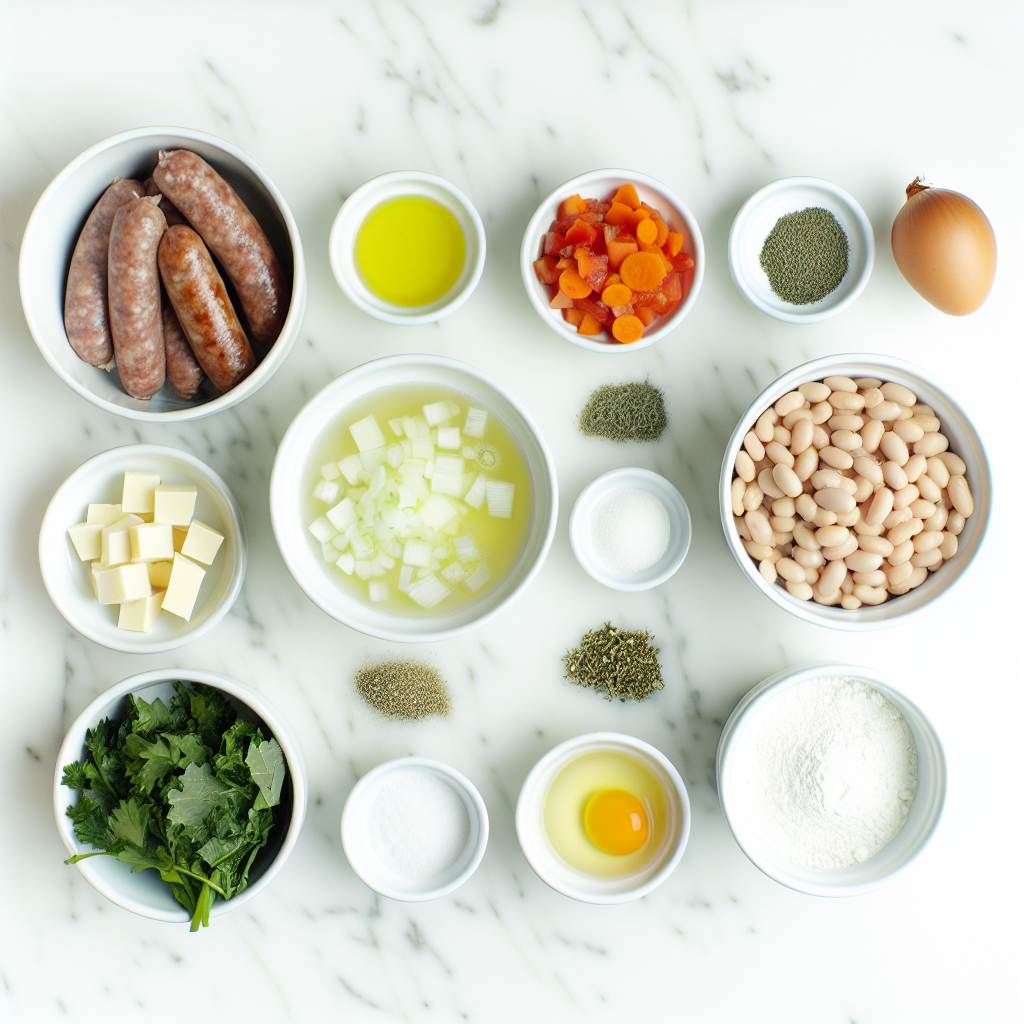 Sausage and White Bean Soup Recipe - Recipe Image