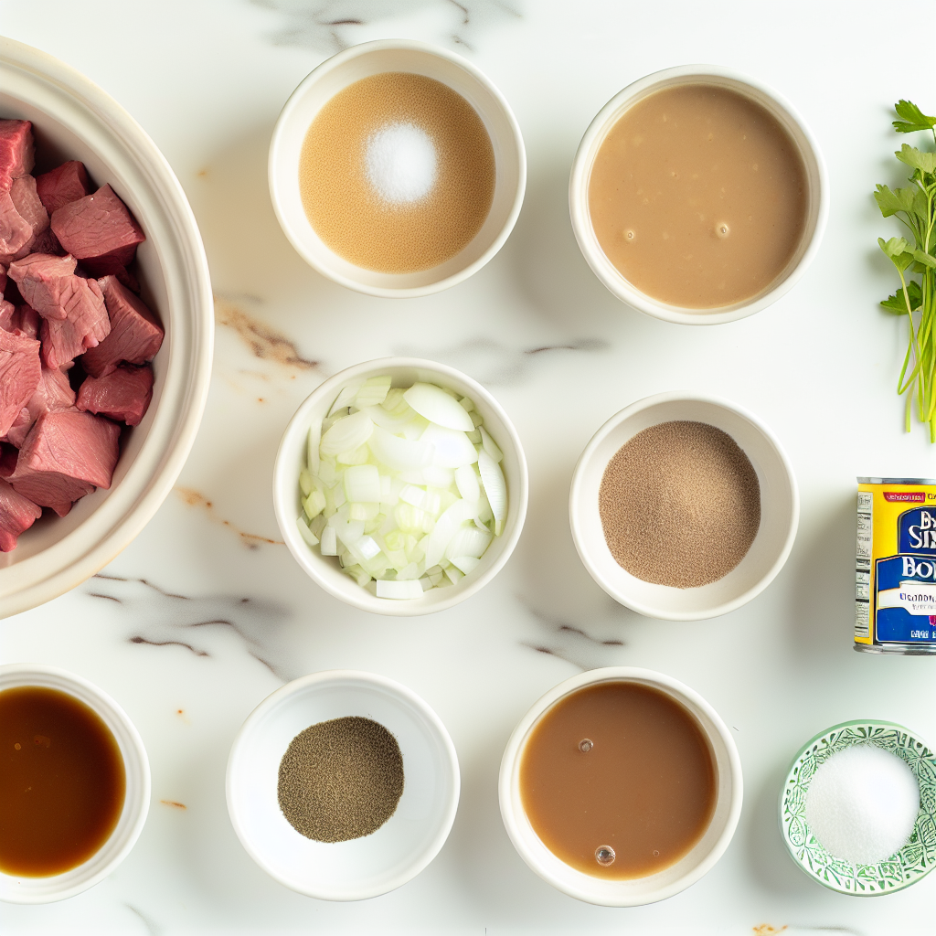 Crockpot Beef Tips and Gravy Recipe - Recipe Image