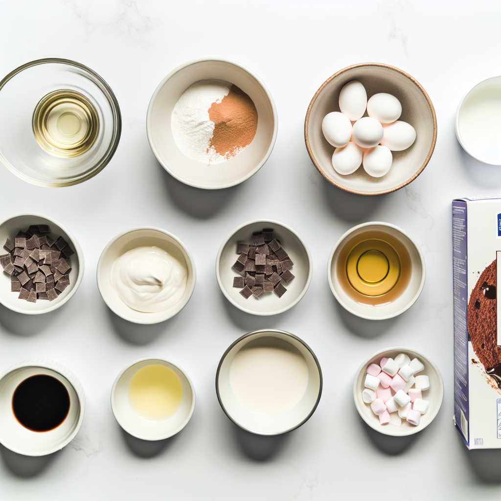 Hot Chocolate Poke Cake Recipe - Recipe Image