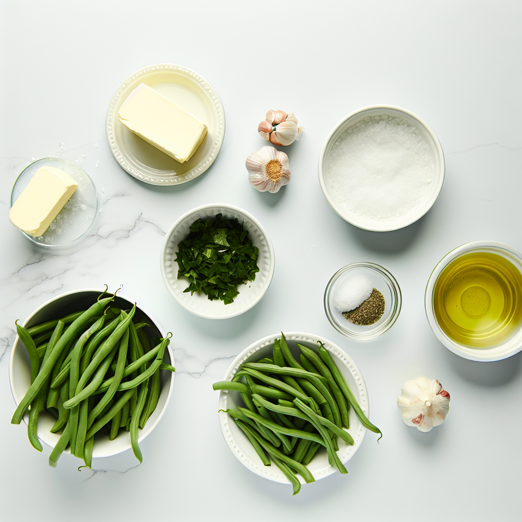 Savory Garlic Butter Green Beans Recipe - Recipe Image