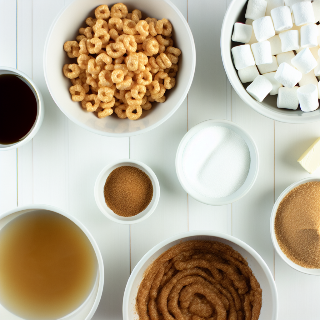 Churro Rice Krispie Treats Recipe - Recipe Image