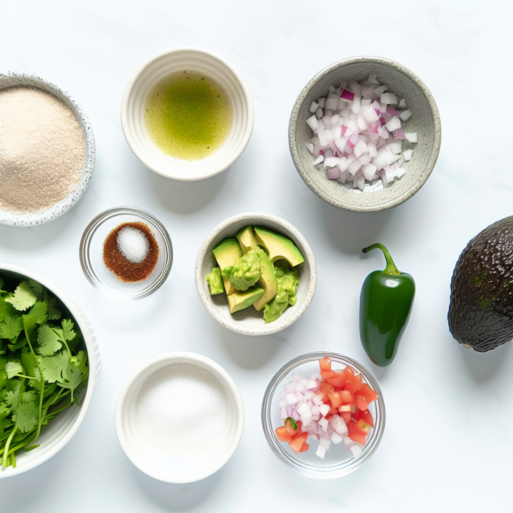 Fresh Avocado Guacamole Recipe - Recipe Image