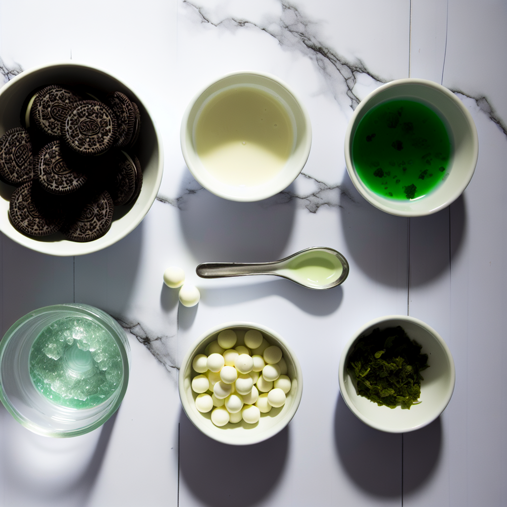 Mint Oreo White Bark Recipe - Recipe Image