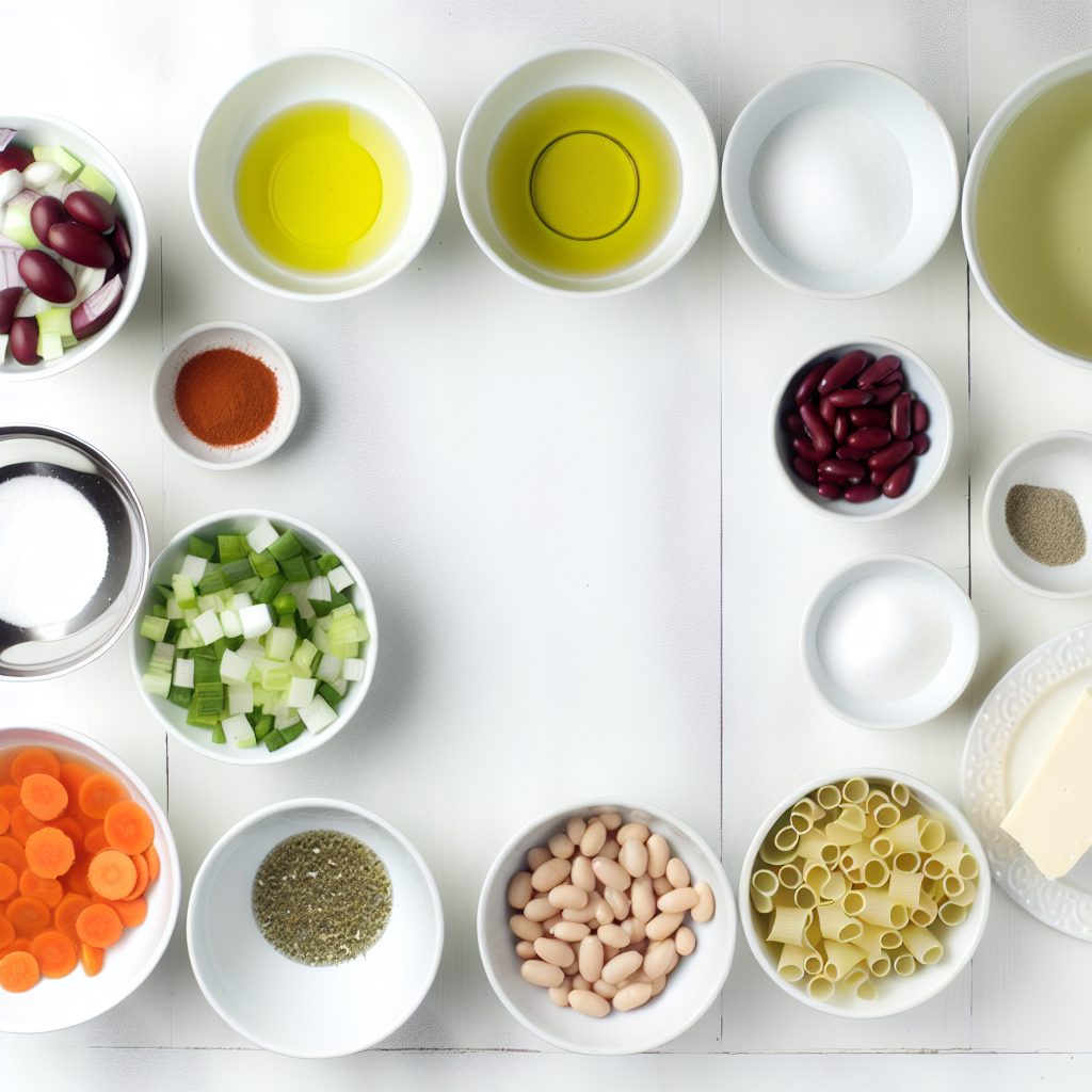 Hearty Vegetable Minestrone Soup Recipe - Recipe Image