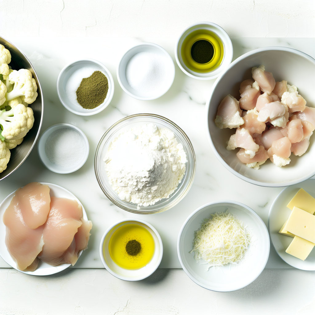 Keto Chicken Alfredo Casserole Recipe - Recipe Image