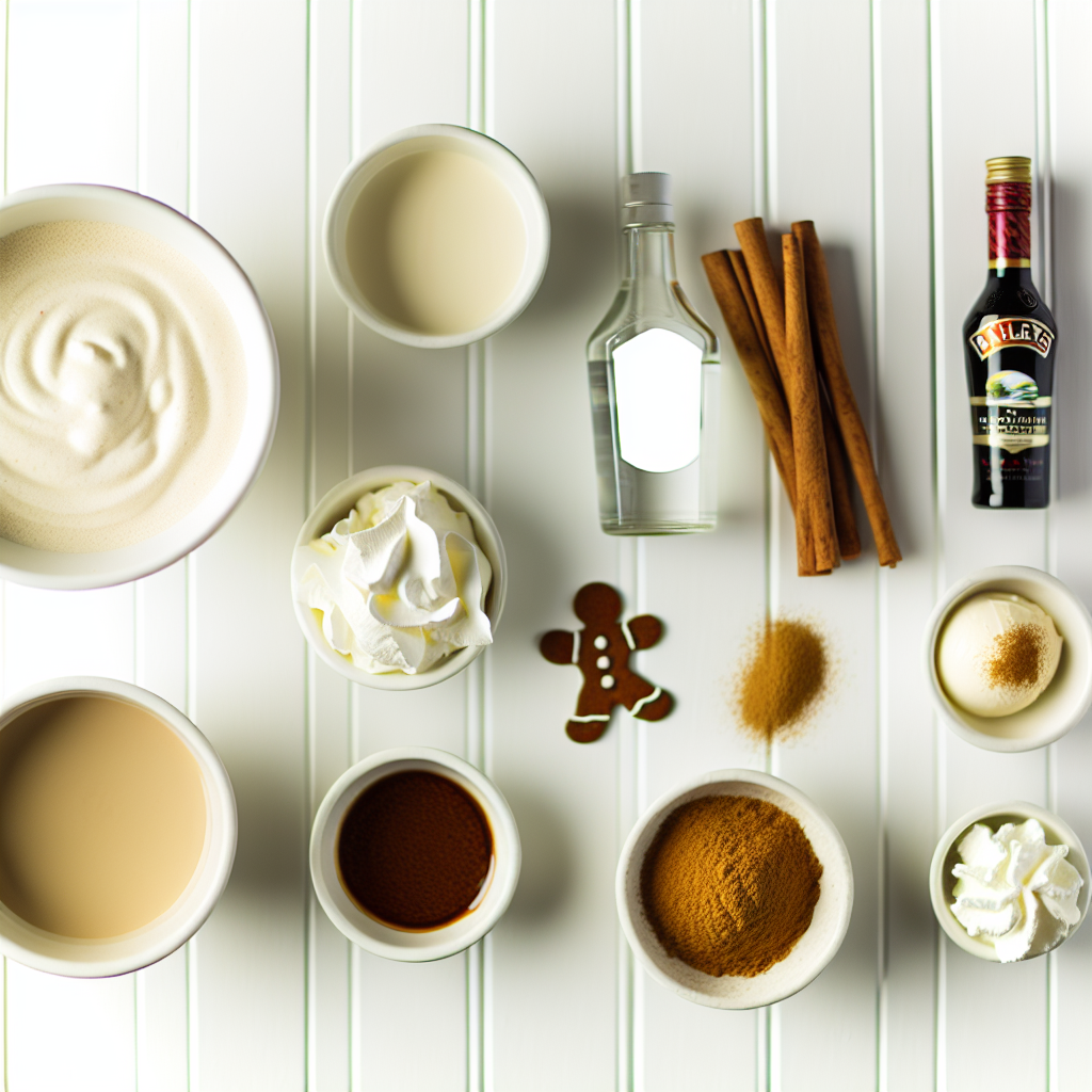 Gingerbread Cocktail with Cream Recipe - Recipe Image