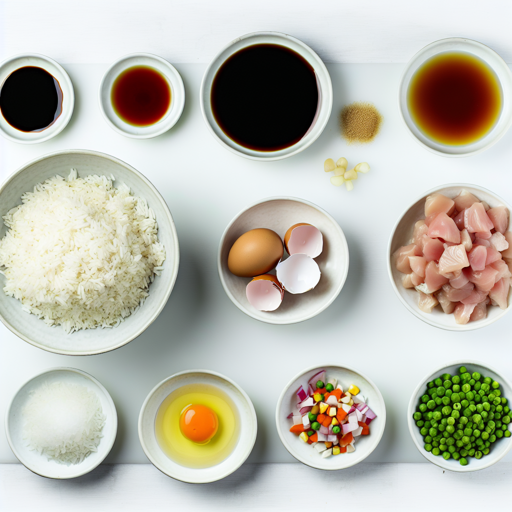 30-Minute Chicken Fried Rice Blackstone Recipe - Recipe Image