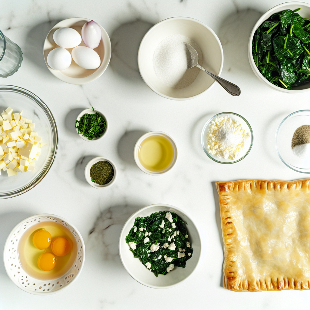 Spinach and Feta Puff Pastry Bites Recipe - Recipe Image