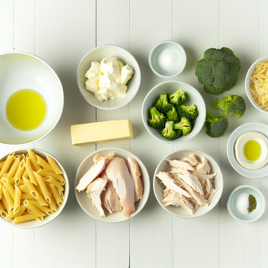 Creamy Rotisserie Chicken Broccoli Pasta Recipe - Recipe Image