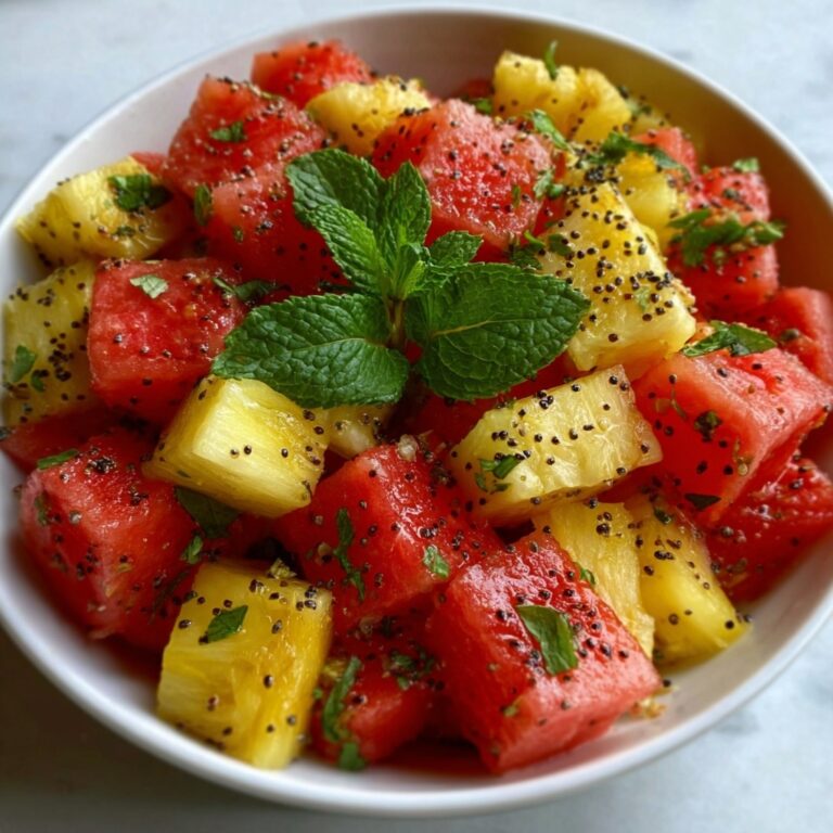 Watermelon Pineapple Salad: A Refreshing Summer Delight Recipe