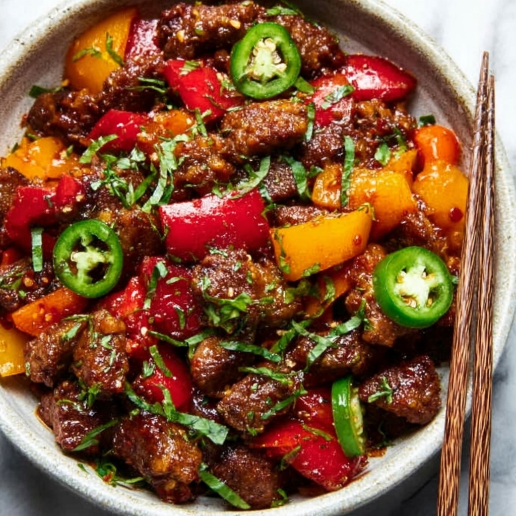 Jalapeno Chicken with Bell Peppers Recipe - Recipe Image