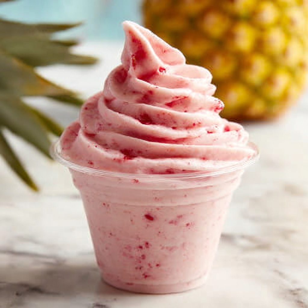 Strawberry Dole Whip Recipe - Recipe Image