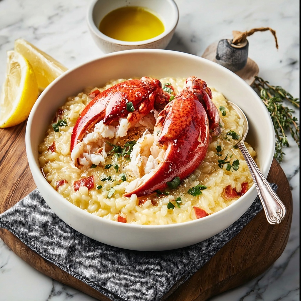 Butter Poached Lobster Risotto Bliss Recipe - Recipe Image