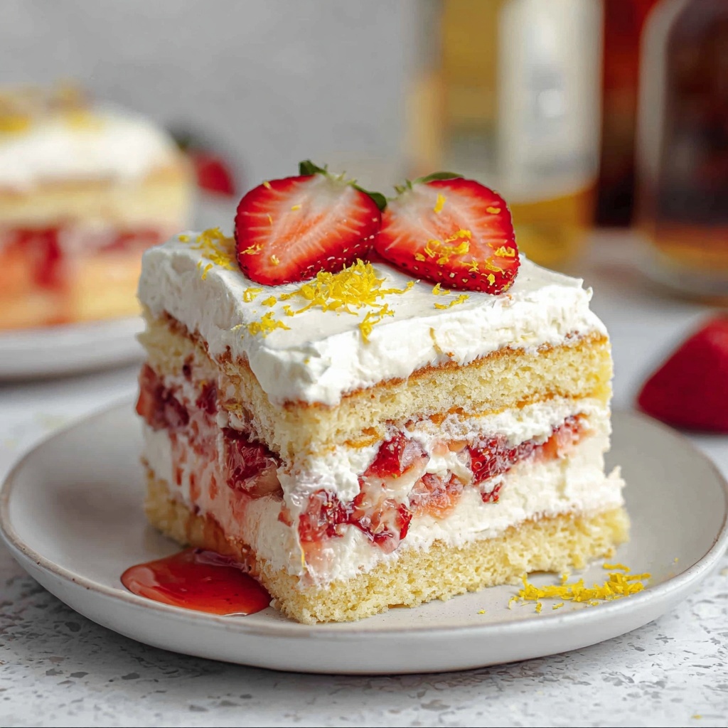 Strawberry Tiramisu Recipe - Recipe Image