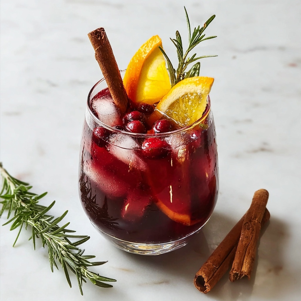 Delightful Festive Holiday Sangria to Spark Joy Recipe - Recipe Image