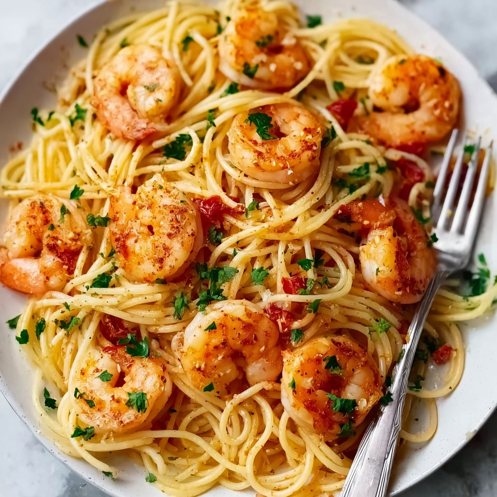 Spicy Shrimp Pasta Recipe - Recipe Image