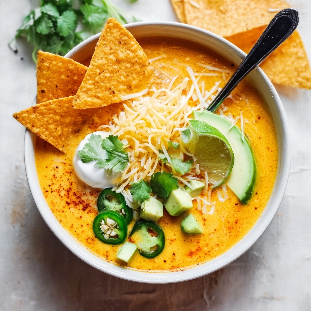 Easy Mexican Chicken Tortilla Soup Recipe - Recipe Image