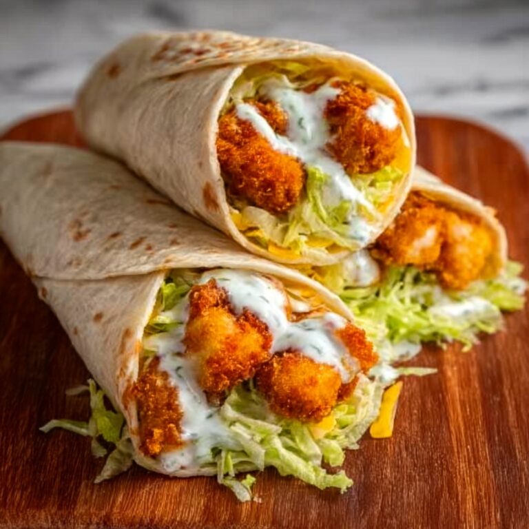 Crispy Chicken Ranch Snack Wrap Recipe