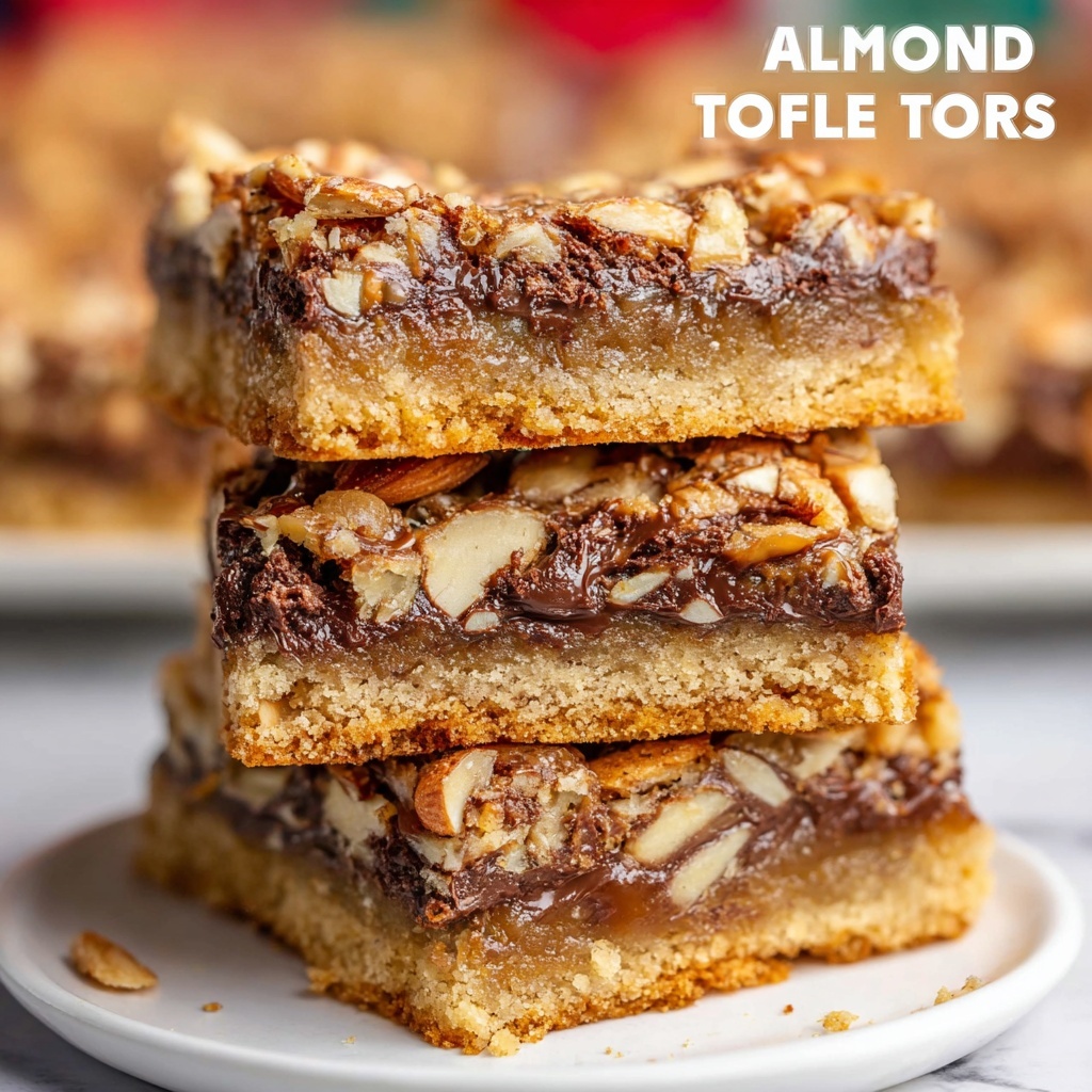 Almond Toffee Bars Recipe - Recipe Image