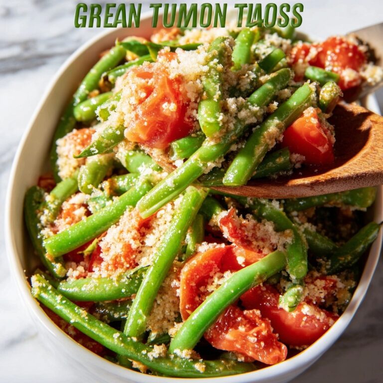 Italian Green Beans & Tomatoes Recipe