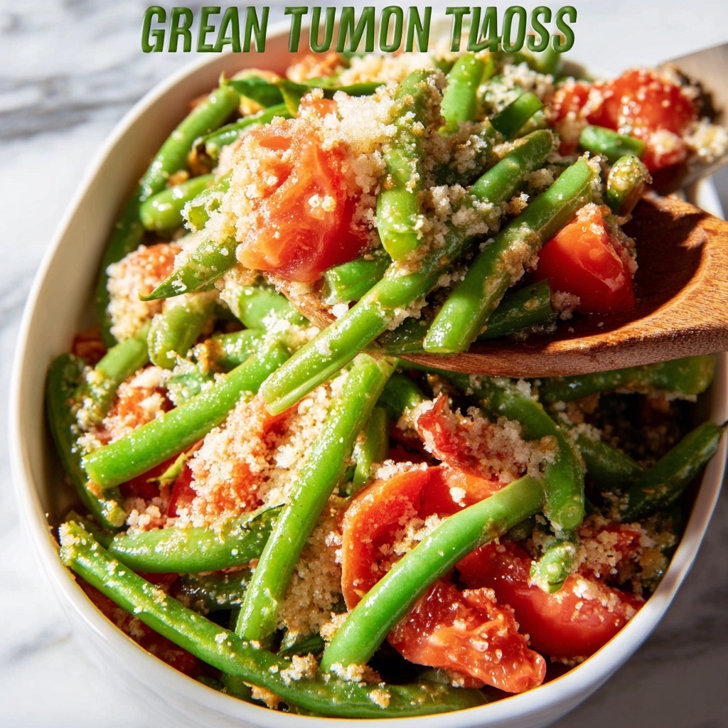 Italian Green Beans & Tomatoes Recipe - Recipe Image