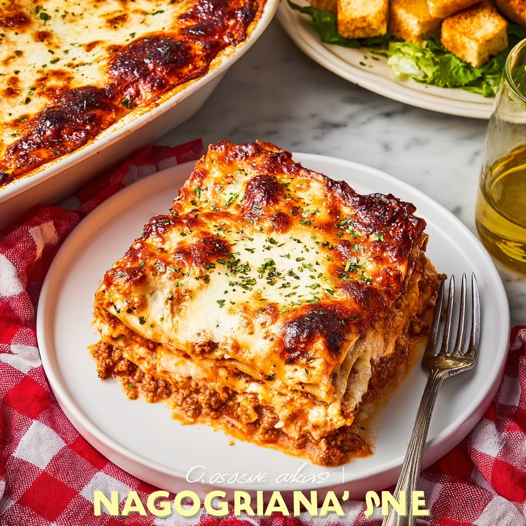 Overnight Lasagna Recipe - Recipe Image