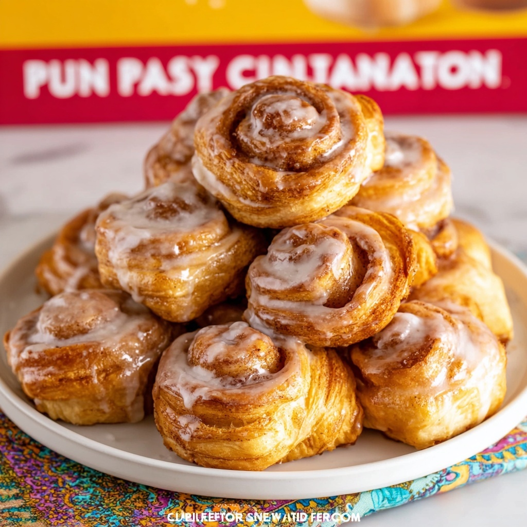 Puff Pastry Cinnamon Rolls Recipe - Recipe Image