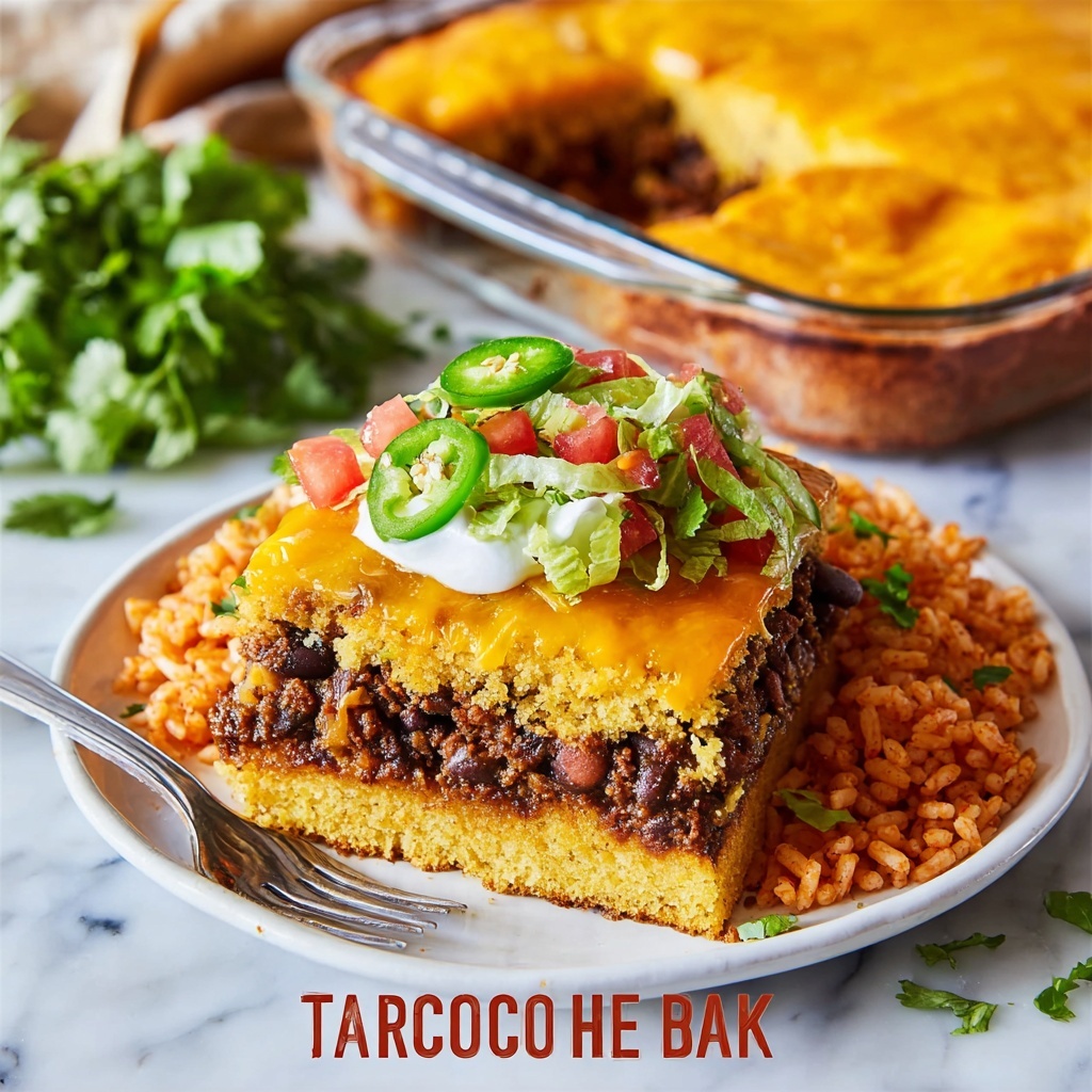Taco Cornbread Bake Recipe - Recipe Image