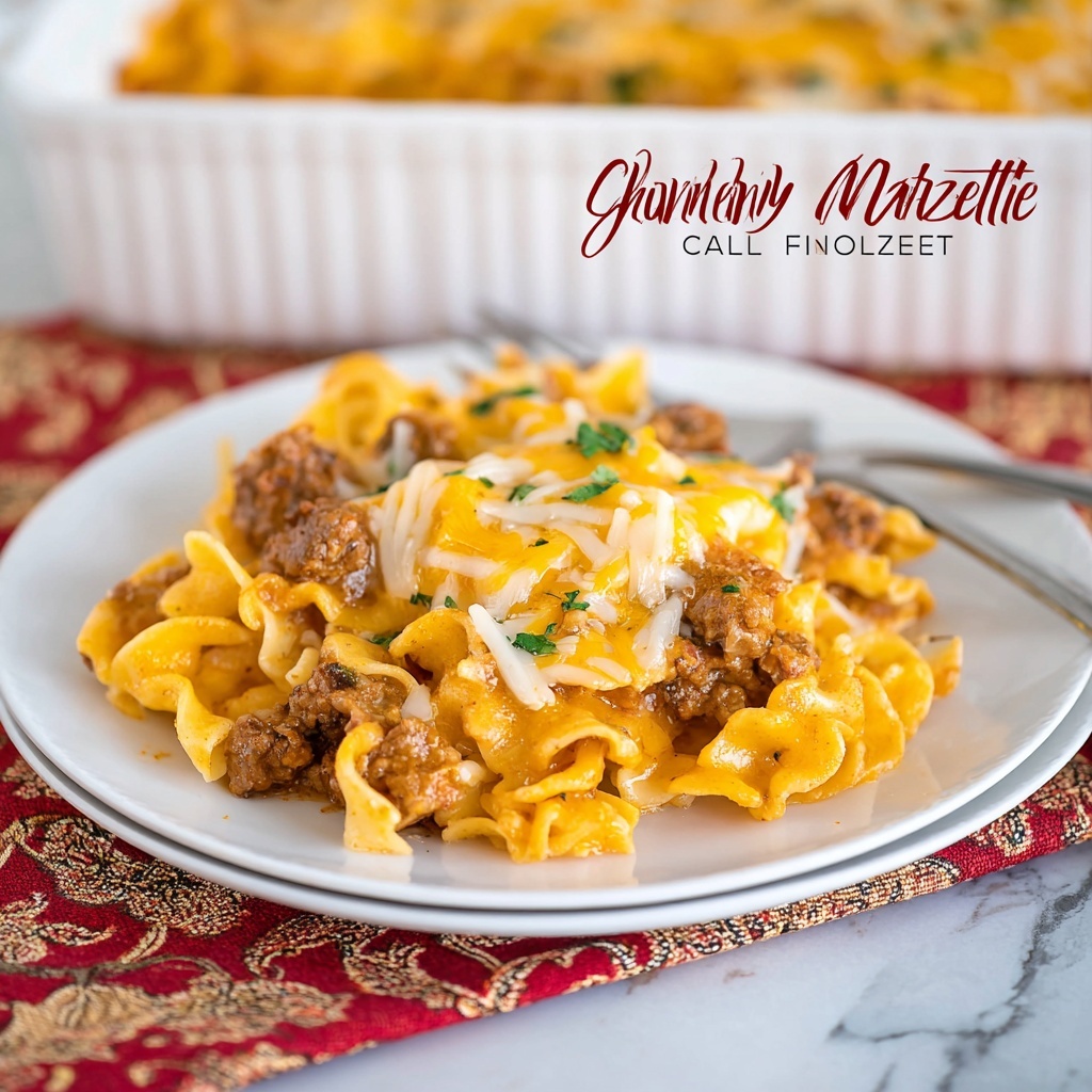 Johnny Marzetti Casserole Recipe - Recipe Image