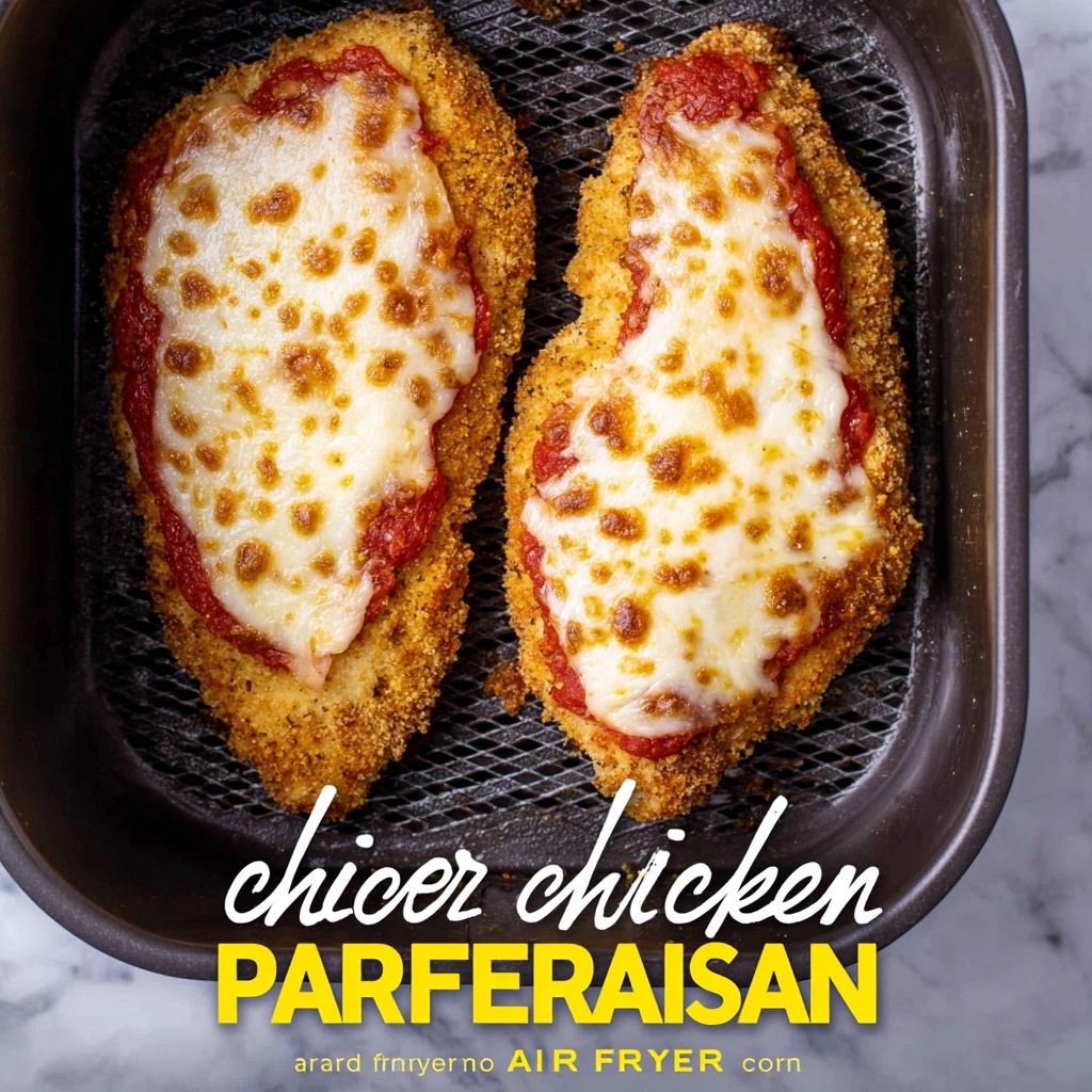 Air Fryer Chicken Parmesan Recipe - Recipe Image