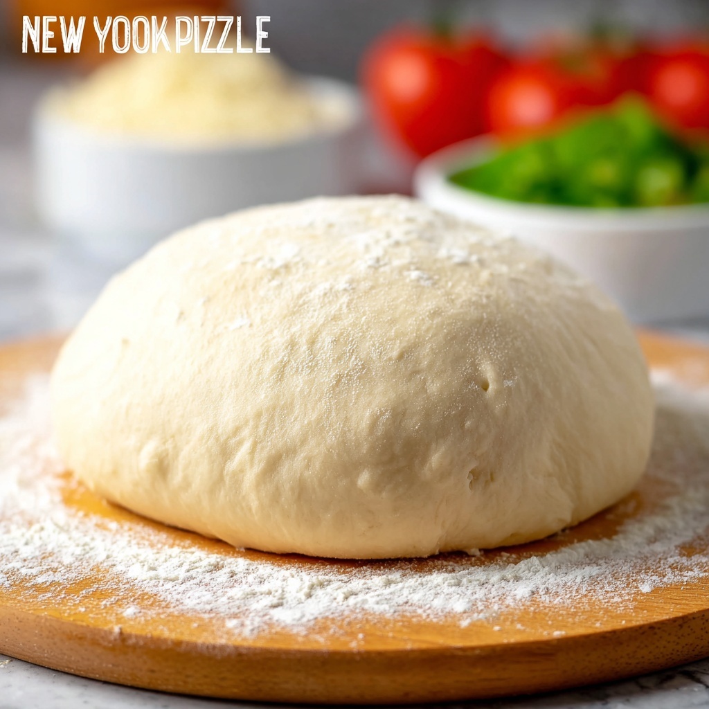 New York Style Pizza Dough Recipe - Recipe Image