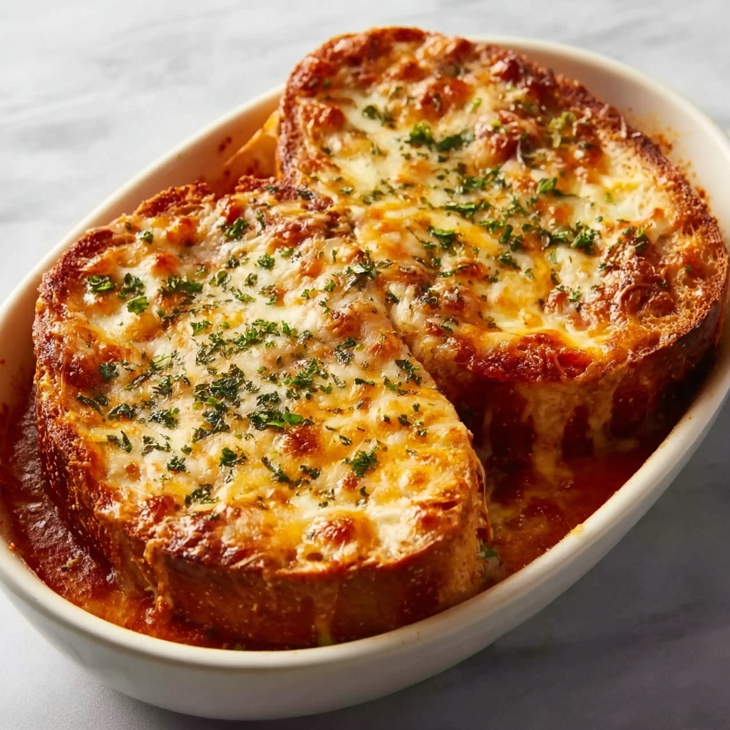 Grilled Cheese and Tomato Soup Casserole Recipe - Recipe Image