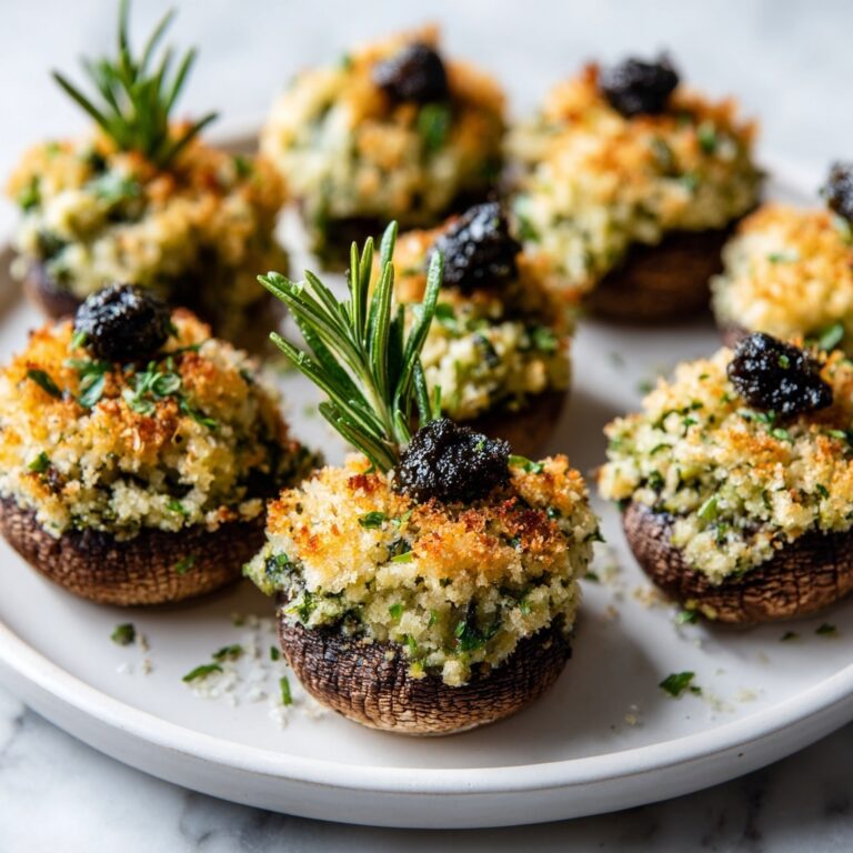 Best Christmas Stuffed Mushrooms Recipe