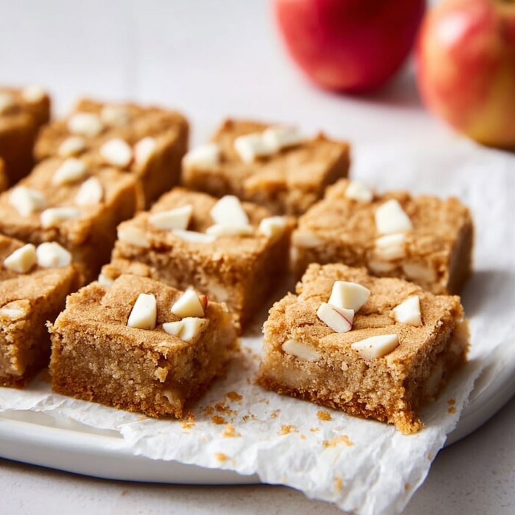 Apple Blondies Recipe - Recipe Image