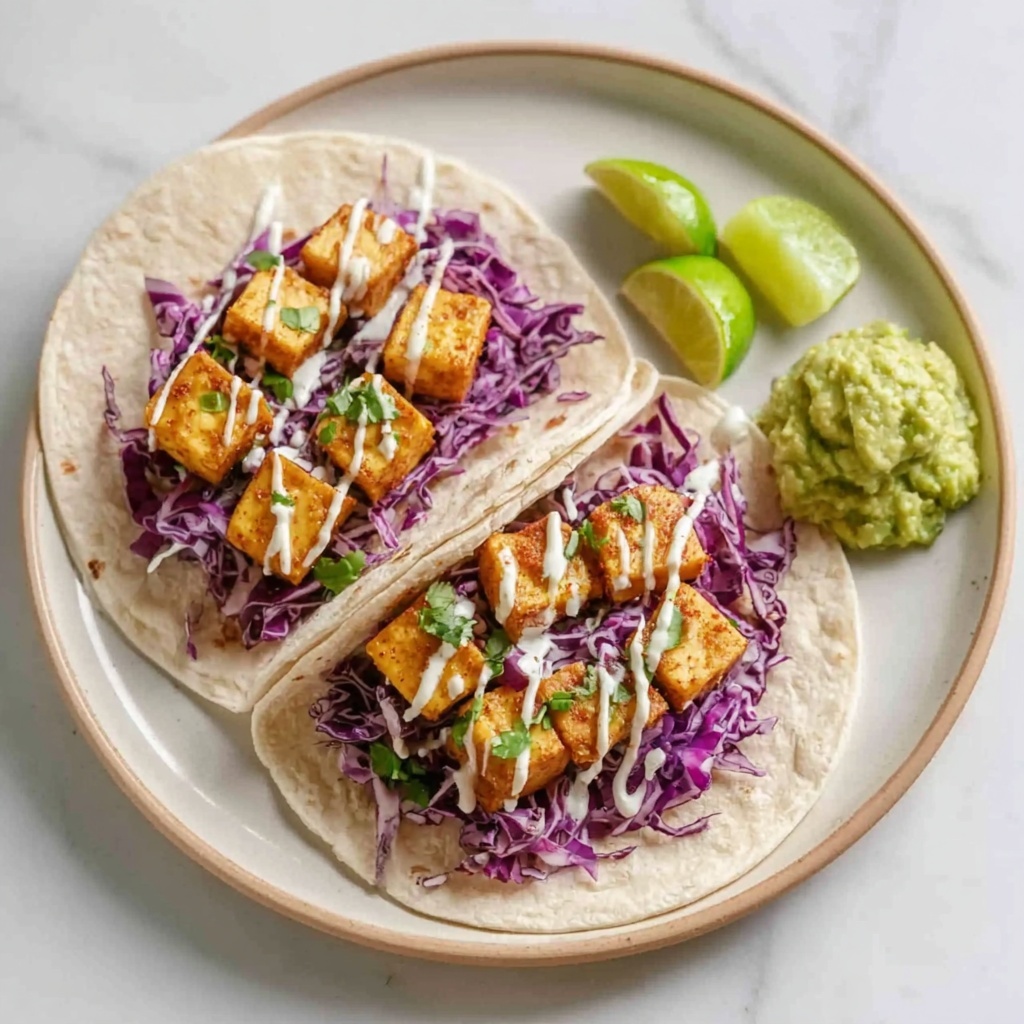 Sriracha Tofu Tacos Recipe - Recipe Image