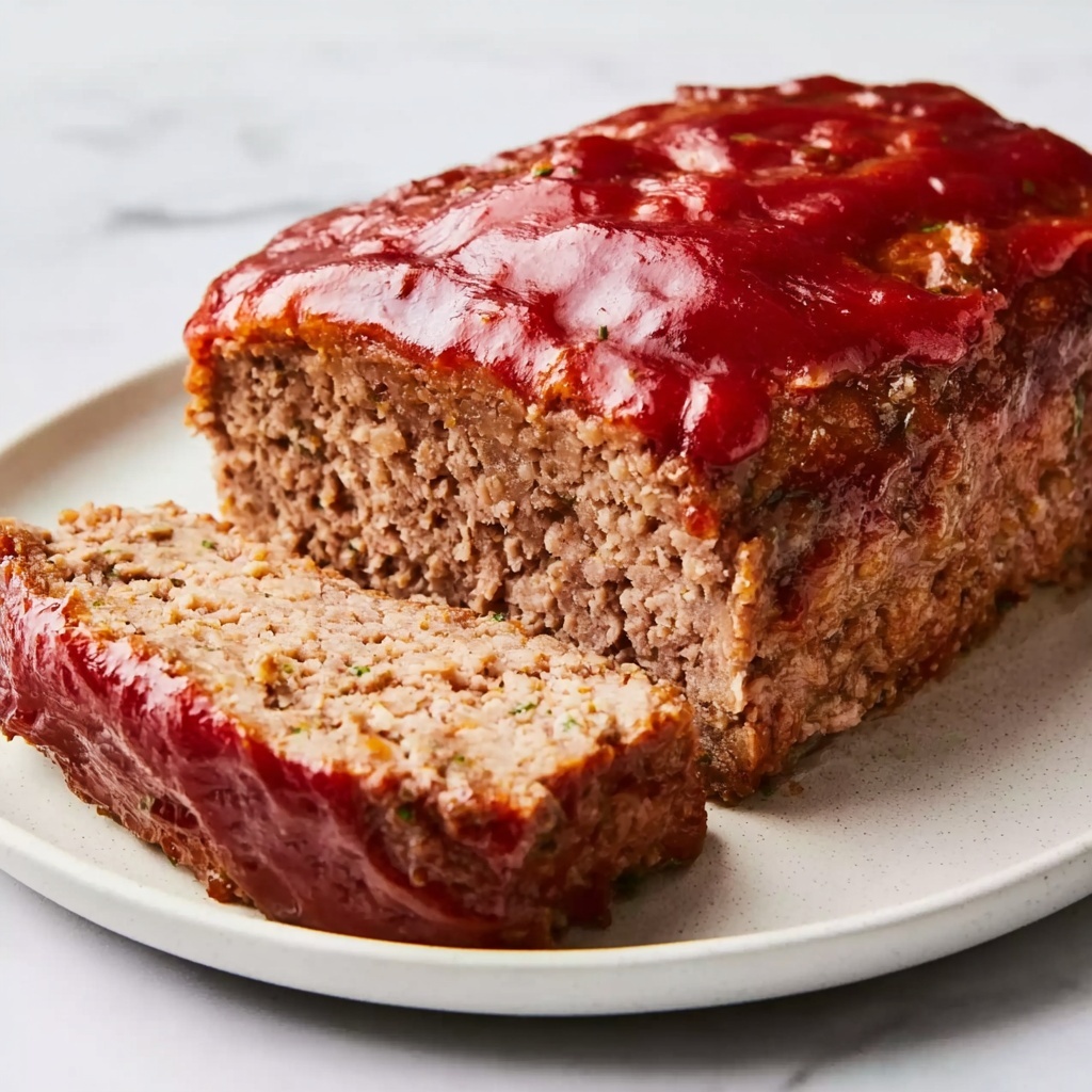 Classic Homemade Meatloaf Recipe - Recipe Image