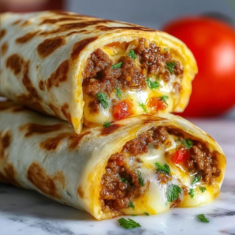 Nacho Cheese Beef Wrap Recipe